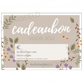 BELLYFASHION CADEAUBON - Gebruik config Bellyfashion.nl