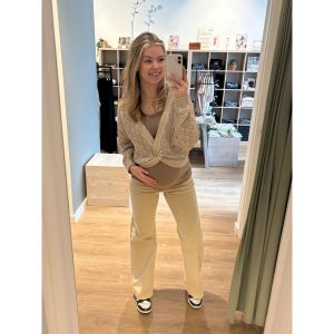 Love2wait - Cardigan Zinzi knit sand additional image 1