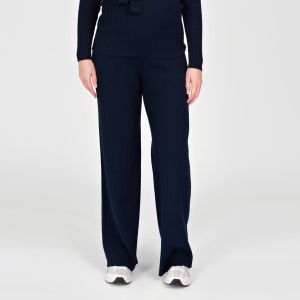 Love2wait - Pants knit navy blue