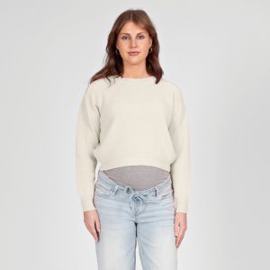 Love2wait - cropped knit Off White additional image 2