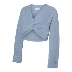 mamalicious - Svala cropped knit blue additional image 1