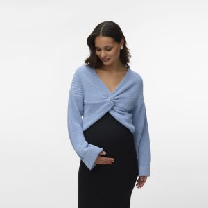 Svala cropped knit blue