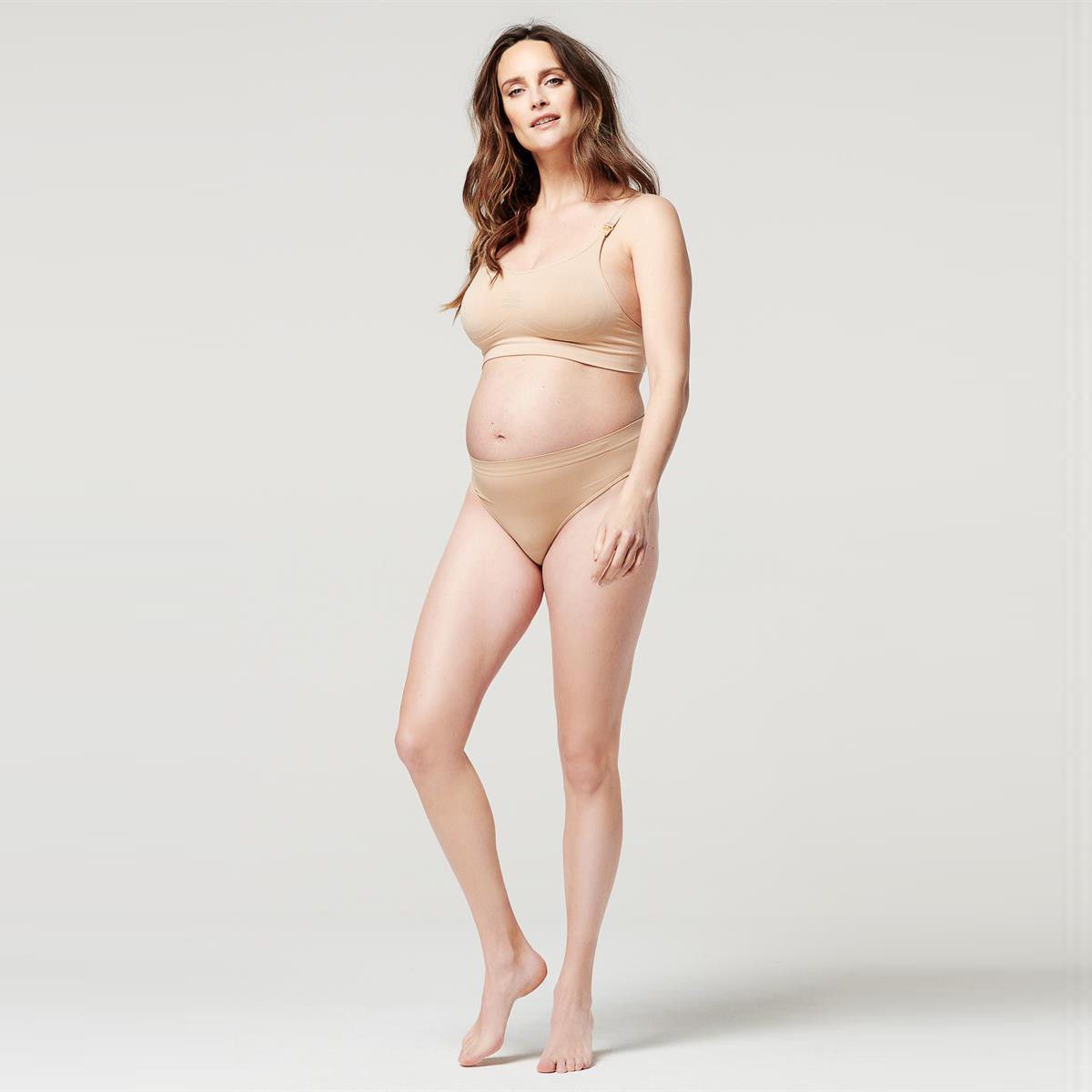 NOPPIES zwangerschaps string natural Bellyfashion