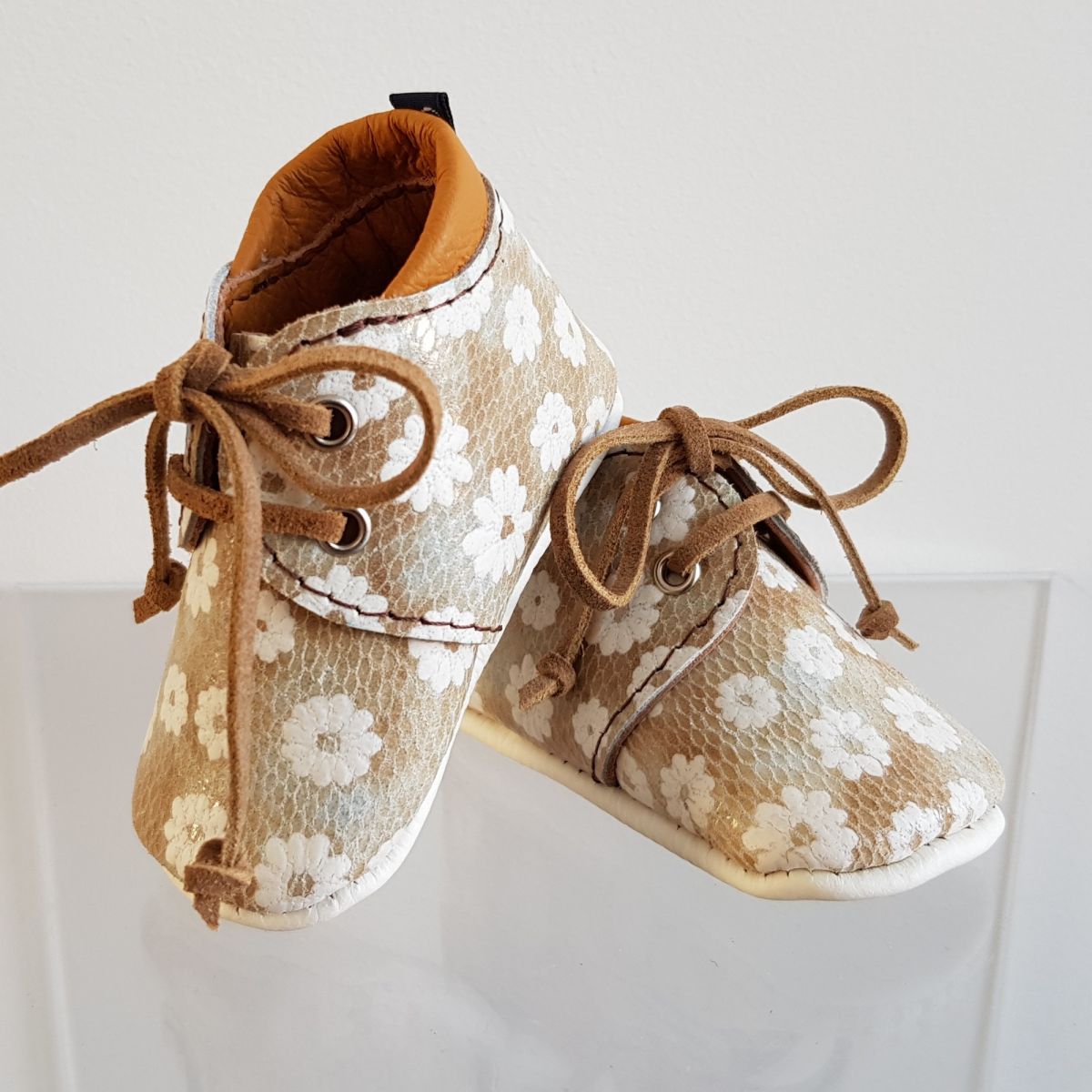 schoner Blanco Namaak BYE LITTLE SHOES - babyslofje Lily maat 17 - Bellyfashion.nl