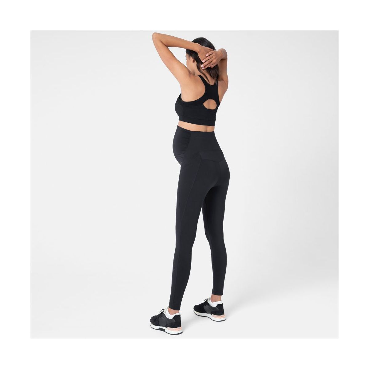 SERAPHINE - sportlegging Yelena black - Bellyfashion.nl